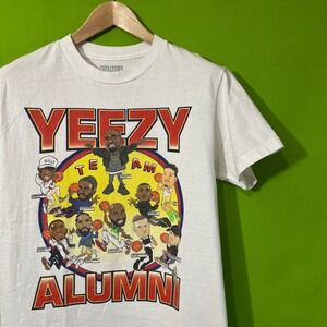 Medium Chinatown Market Yeezy Team Alumni Graphic‎ T-Shirt White Kanye West